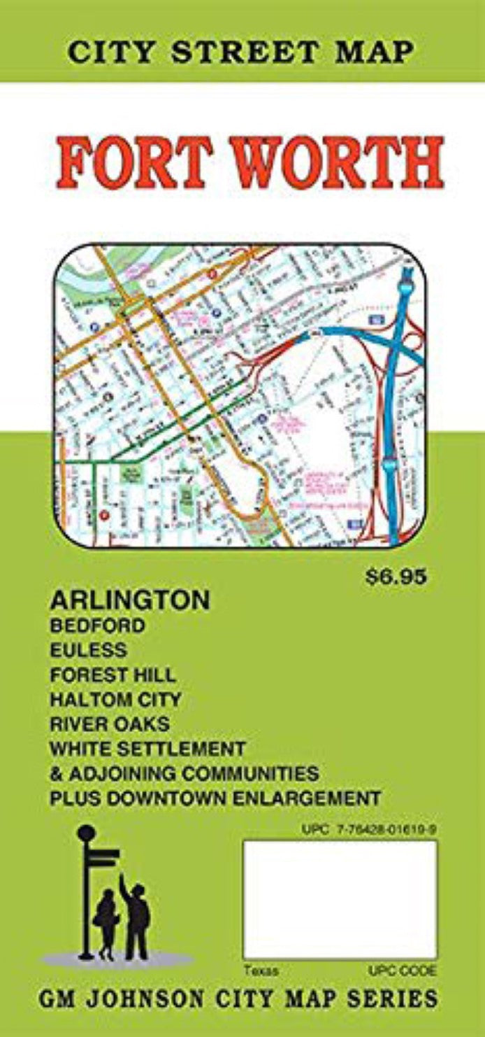 Fort Worth : city street map