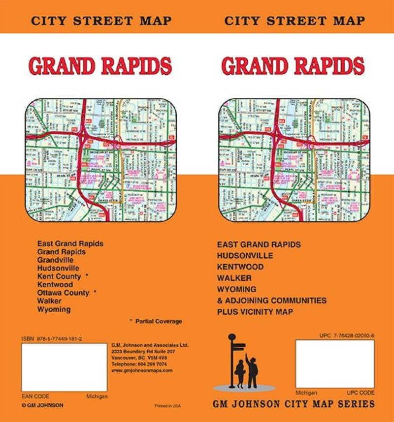 Grand Rapids : city street map