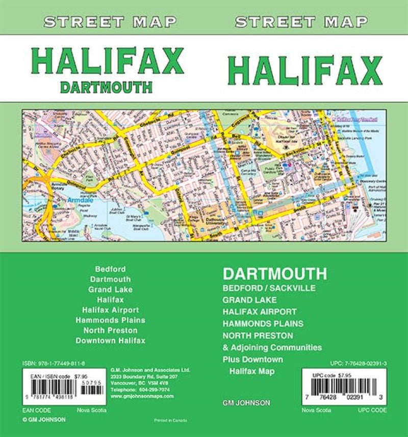 Halifax, Dartmouth Street Map