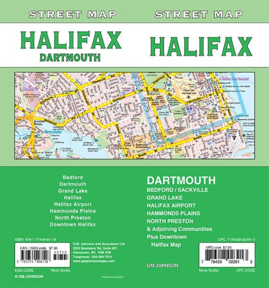 Halifax, Dartmouth Street Map
