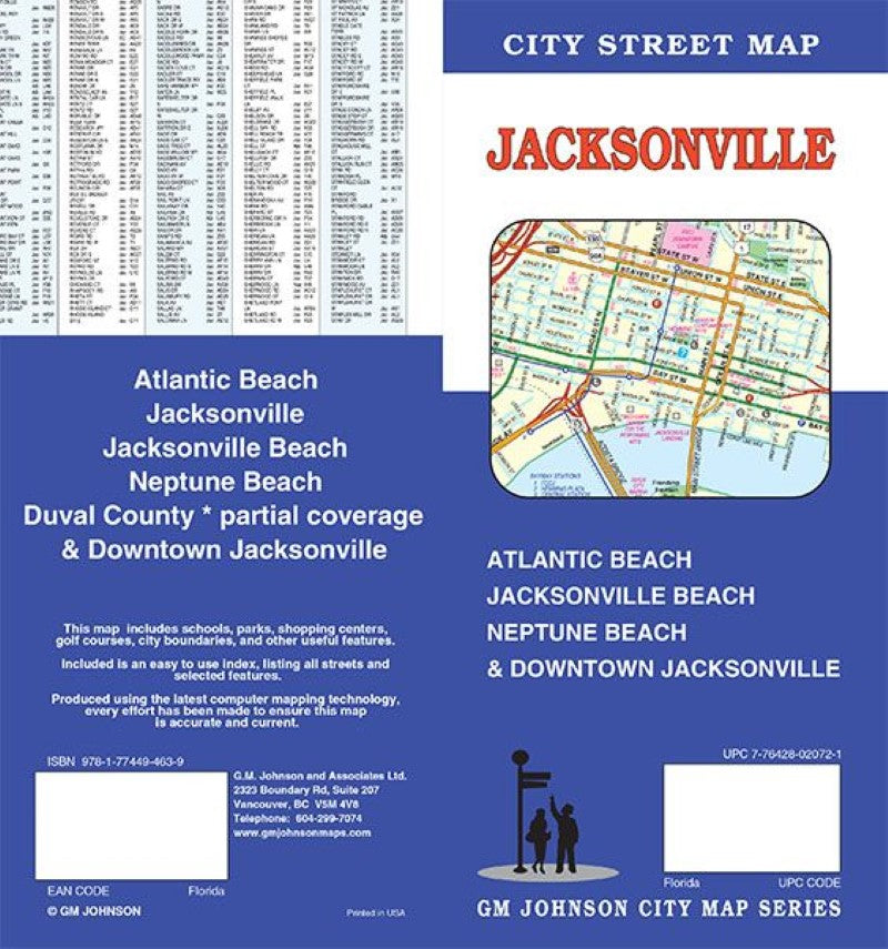 Jacksonville : City Street Map