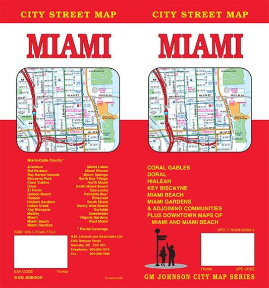 Miami : city street map