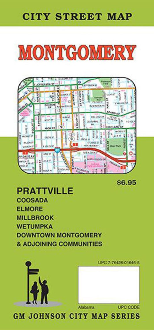 Montgomery : city street map = Montgomery : Prattville : city street map