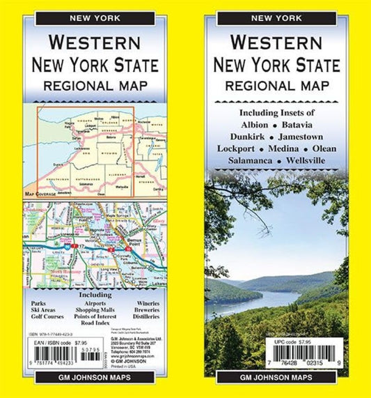 Western New York State Regional Map