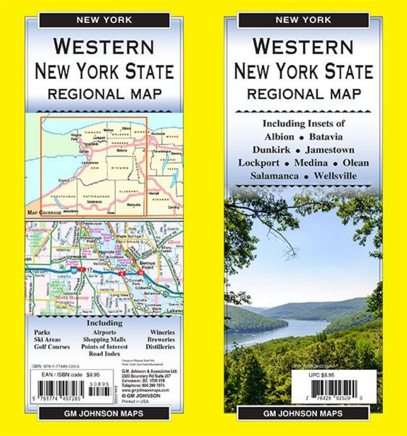 Western New York State Regional Map