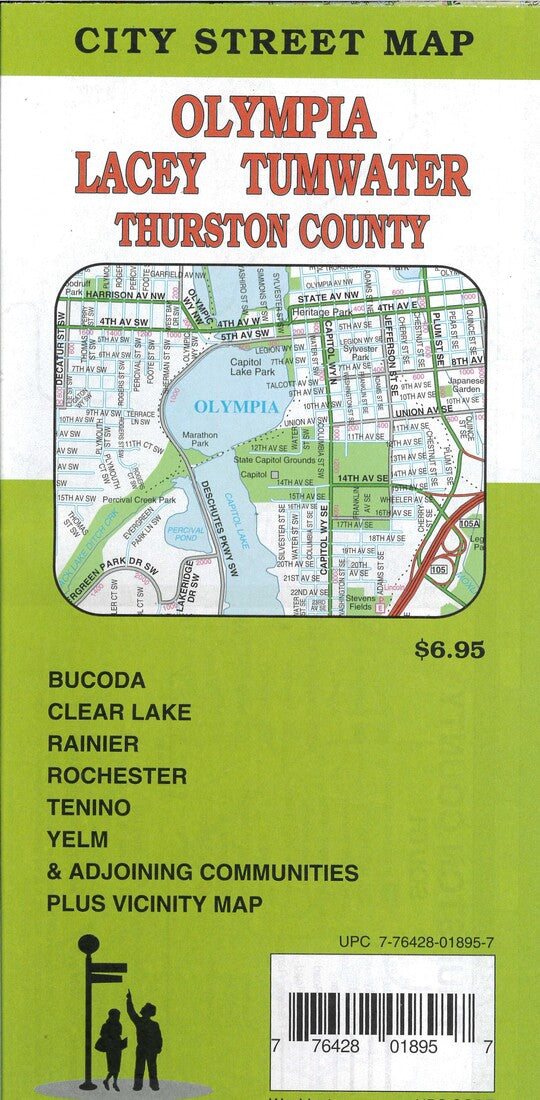 Olympia : Lacey : Tumwater : Thurston County : city street map