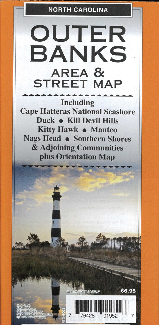 Outer Banks Area & Street Map