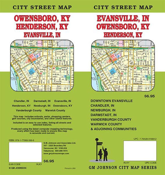 Evansville, Indiana and Owensboro and Henderson, Kentucky