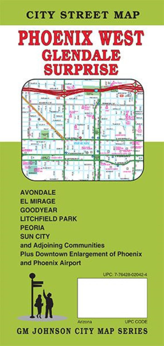 Phoenix West, Arizona City Street Map