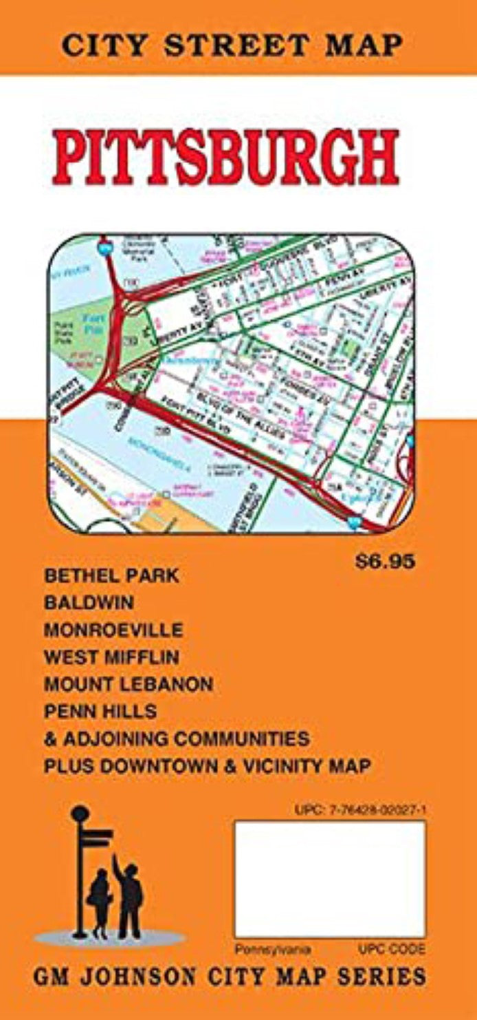 Pittsburgh, Pennsylvania Street Map