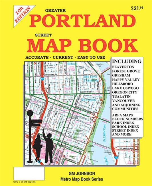 Greater : Portland : street : map book