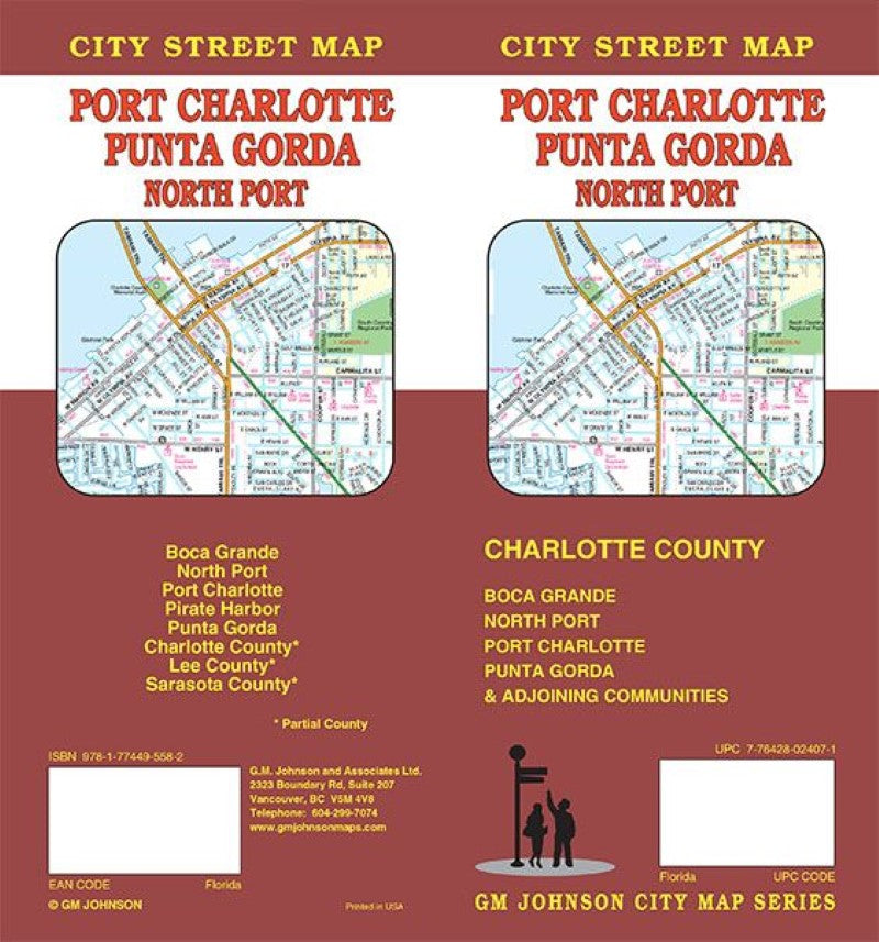 Port Charlotte : Punta Gorda : North Port : city street map