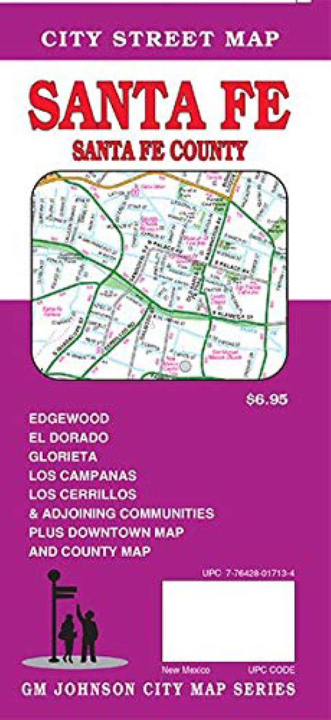 Santa Fe : Santa Fe County : city street map