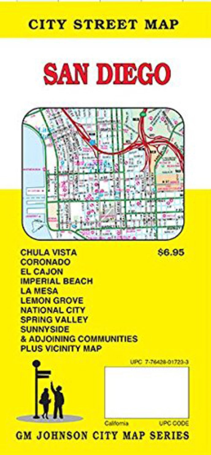 San Diego : city street map