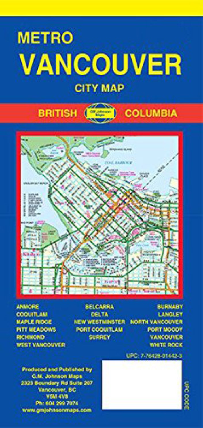 Metro Vancouver : city map