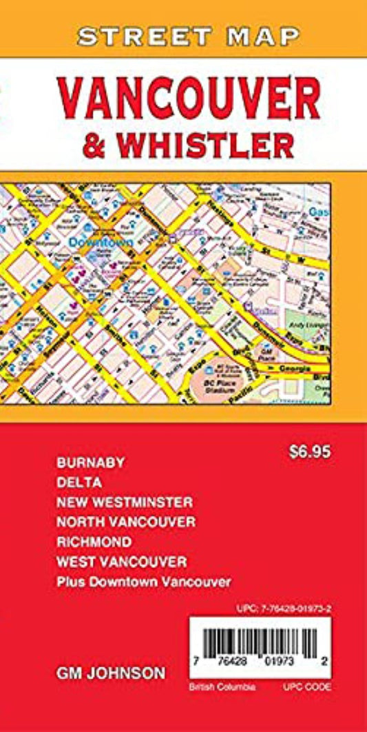 Vancouver / Whistler Street Map