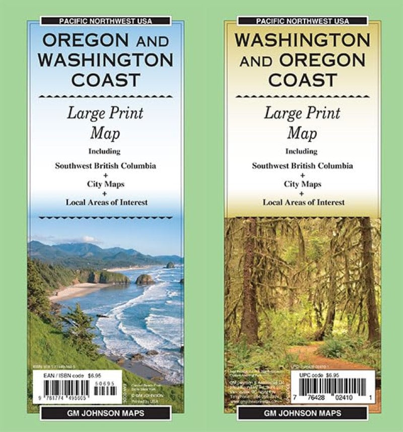 Washington and Oregon Coast : Pacific Northwest USA