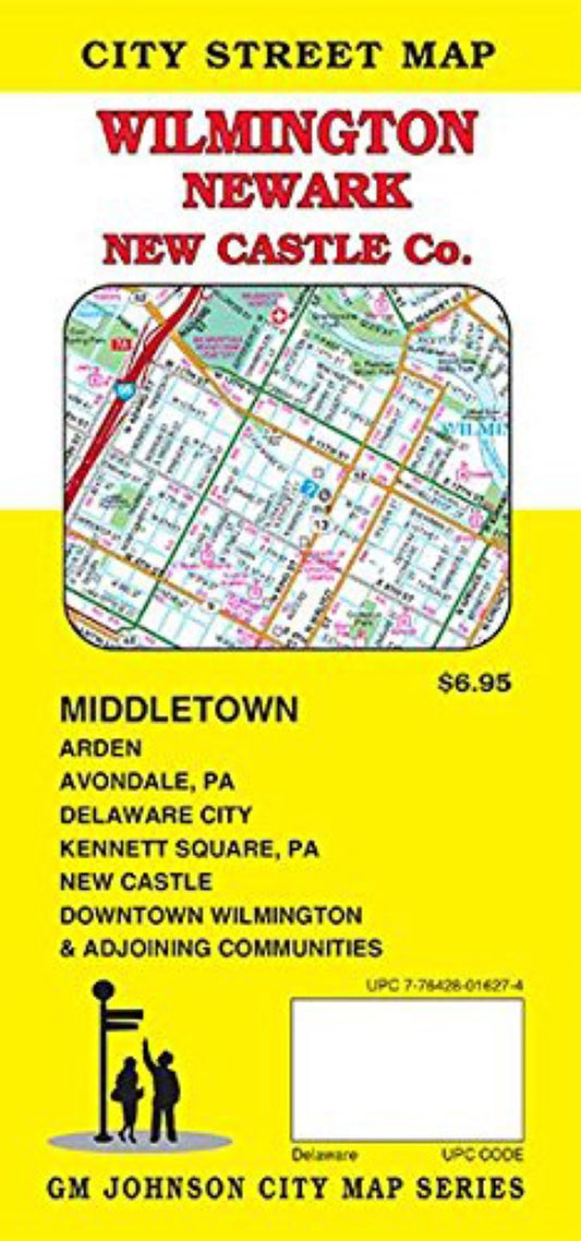 Wilmington : Newark : New Castle Co. : city street map