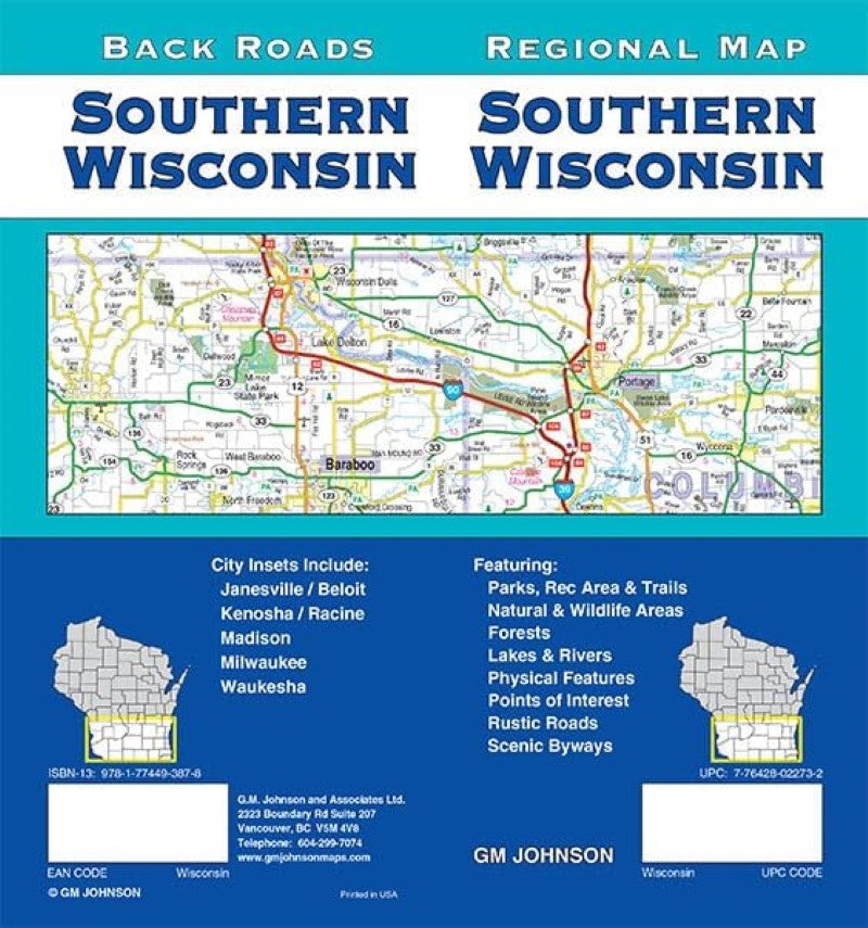 Wisconsin, Southern, Back Roads
