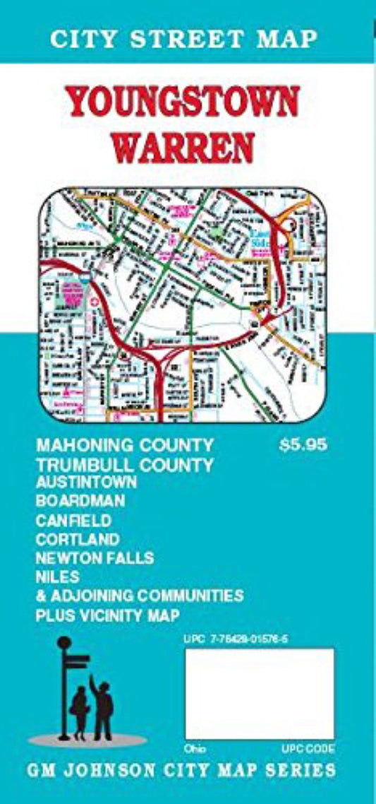 Youngstown : Warren : city street map = Warren : Youngstown : city street map