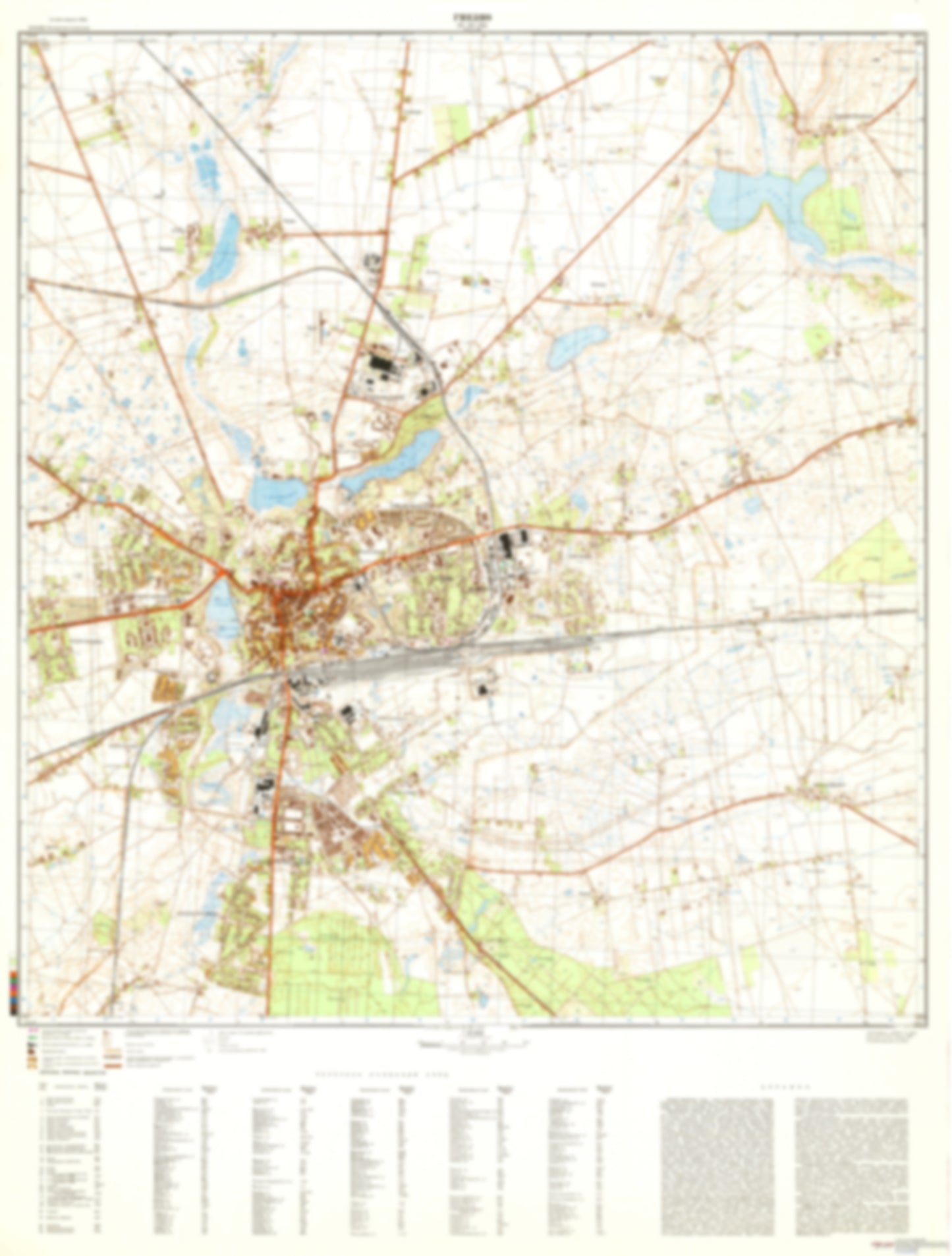 Gniezno (Poland) - Soviet Military City Plans