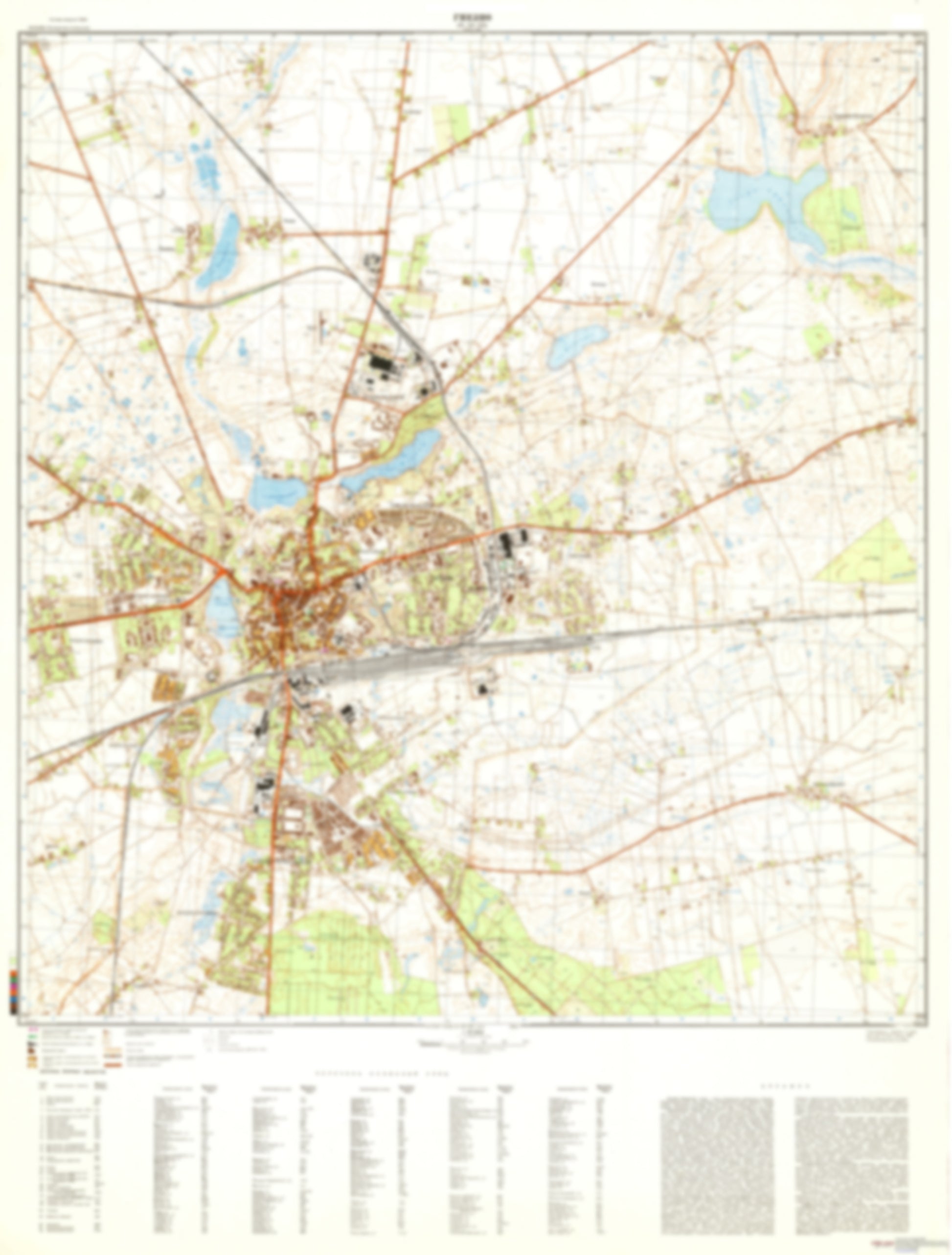Gniezno (Poland) - Soviet Military City Plans