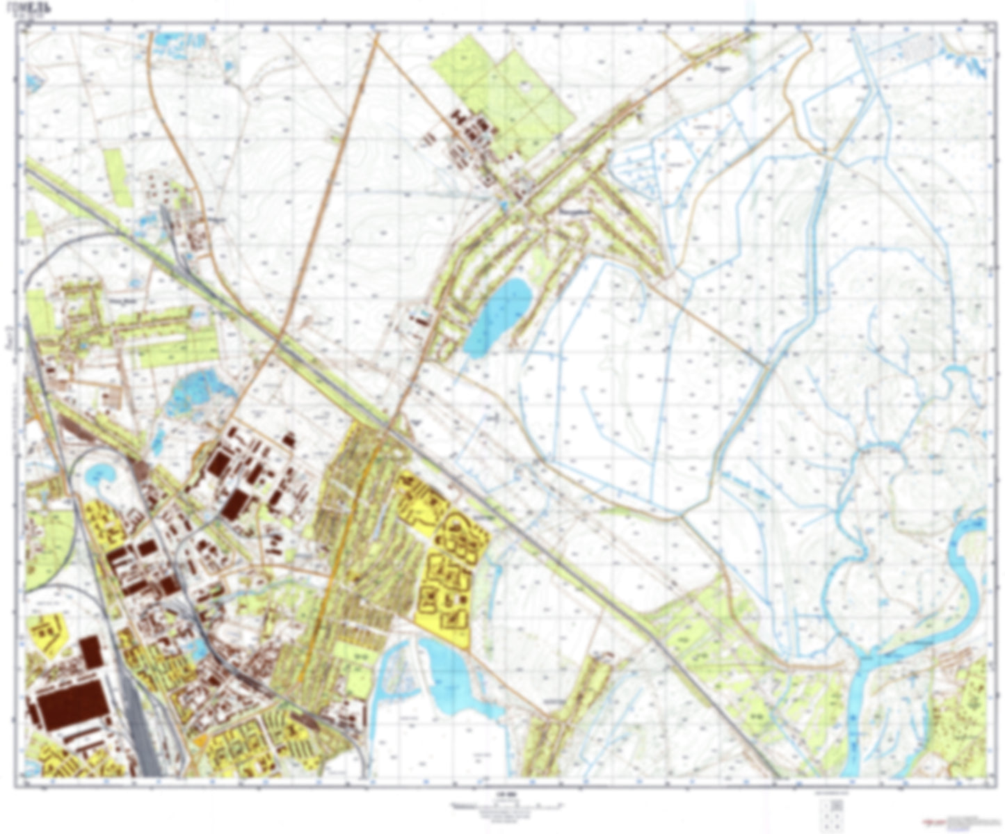 Gomel 2 (Belarus) - Soviet Military City Plans