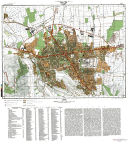 Gorgan (Iran) - Soviet Military City Plans