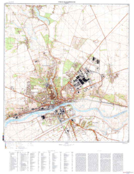 Gorzow Wielkopolski (Poland) - Soviet Military City Plans