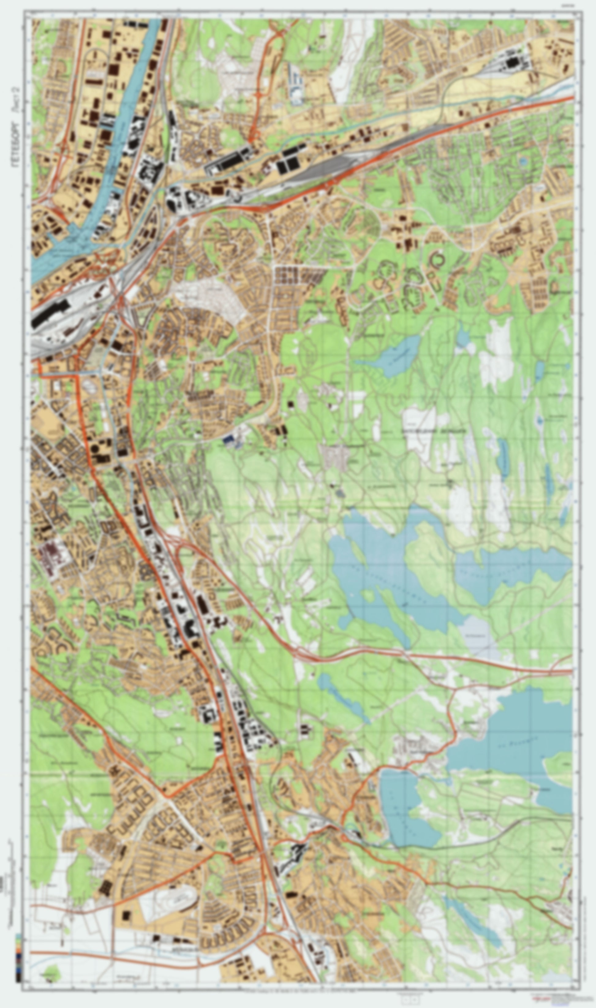 Goteborg 2 (Sweden) - Soviet Military City Plans