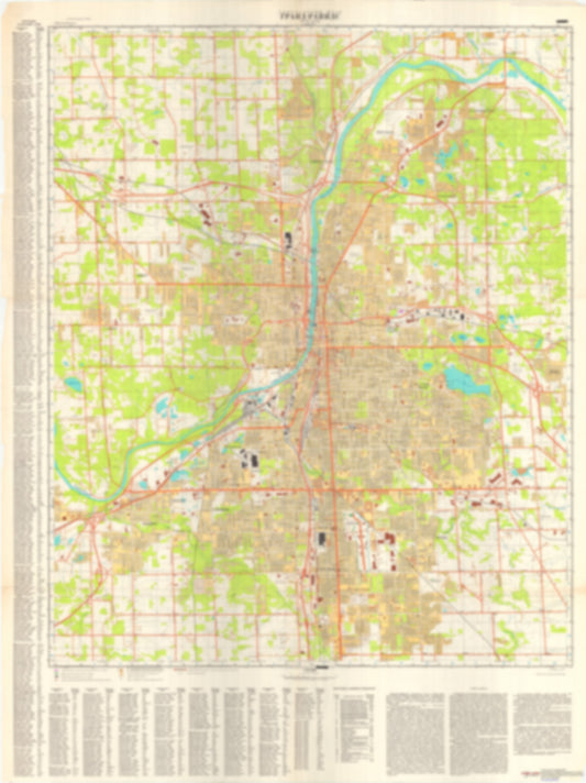 Grand Rapids, MI (USA) - Soviet Military City Plans