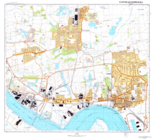 Grays, Gravesend 1 (UK) - Soviet Military City Plans