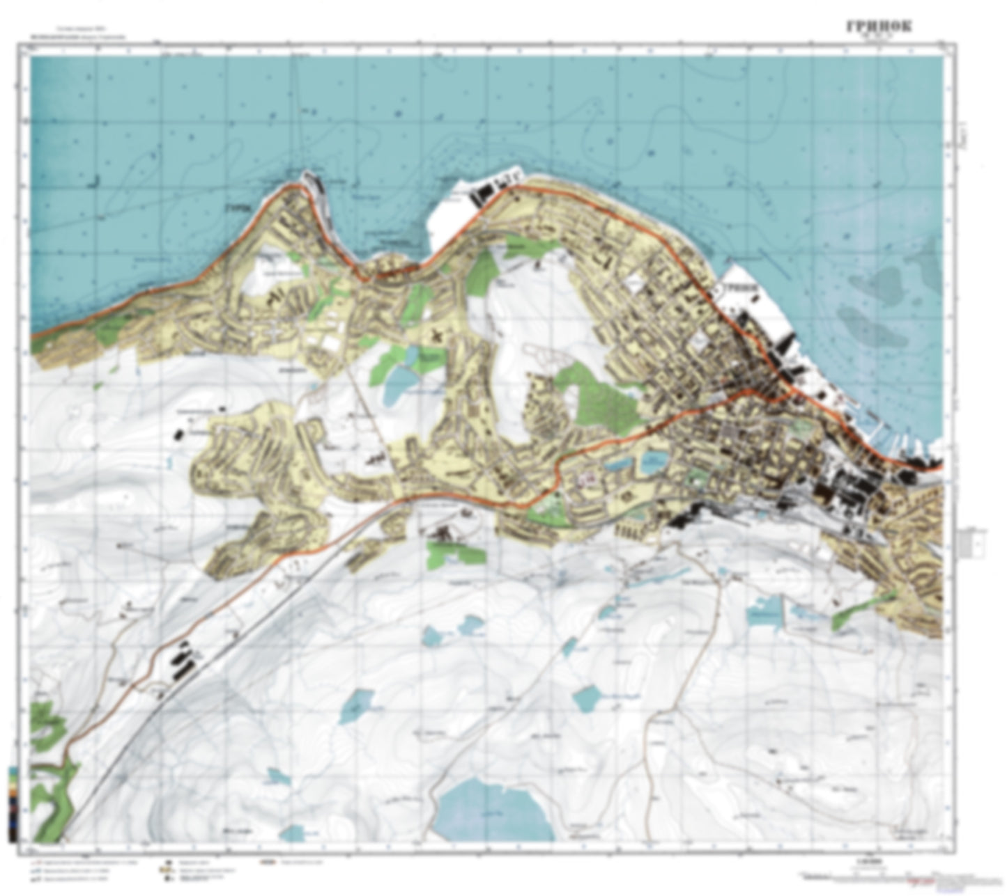 Greenock 1 (UK) - Soviet Military City Plans