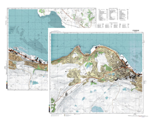 Greenock (UK) 2-Sheet Set - Soviet Military City Plans
