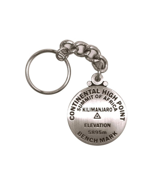 Mt. Kilimanjaro benchmark key chain