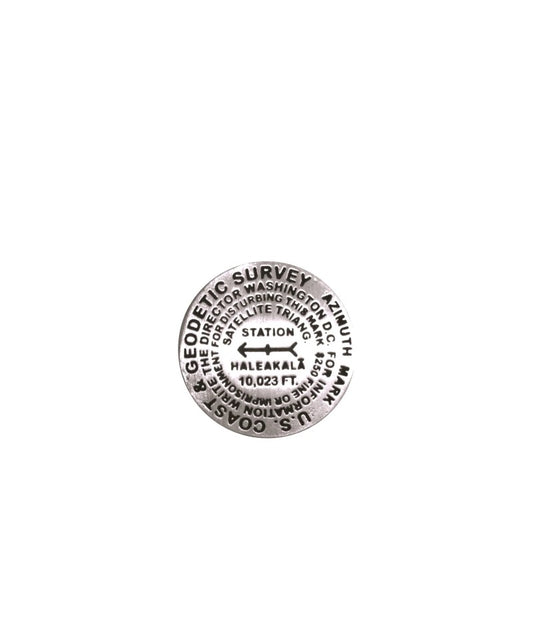 Haleakala Crater, Haleakala National Park, Hawaii benchmark lapel pin