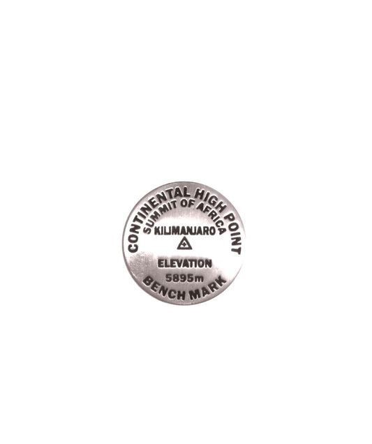 Mt. Kilimanjaro benchmark lapel pin