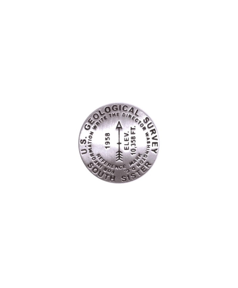 South Sister peak, Oregon lapel pin