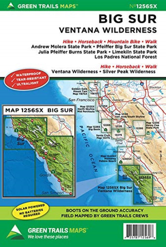 Big Sur Ventana Wilderness, CA No. 1256SX