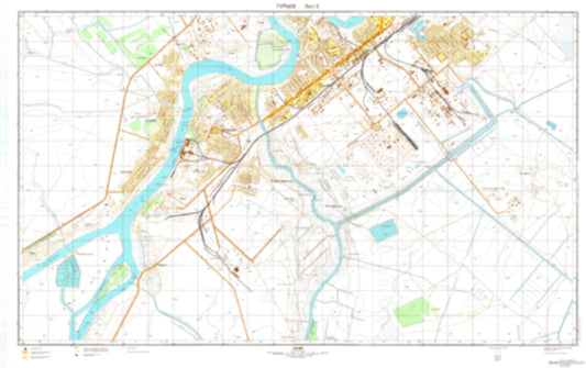 Guryev 2 (Kazakhstan) - Soviet Military City Plans