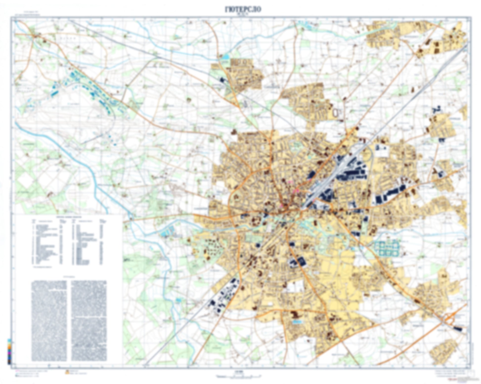 Gutersloh (Germany) - Soviet Military City Plans