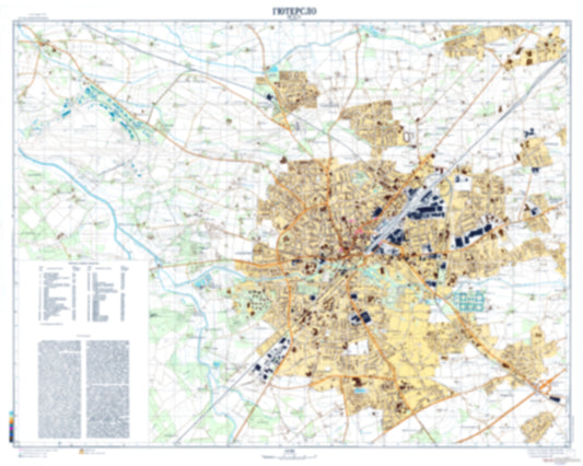 Gutersloh (Germany) - Soviet Military City Plans