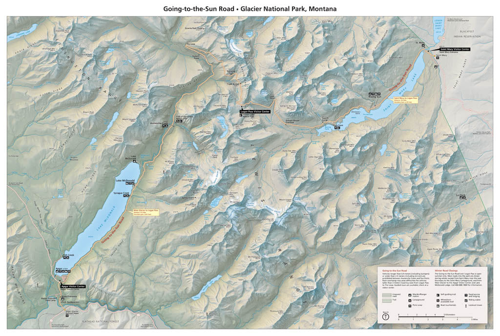 Going to the Sun Road - Paper