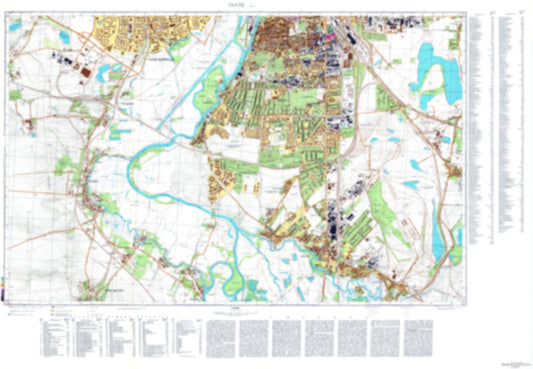 Halle 2 (Germany) - Soviet Military City Plans