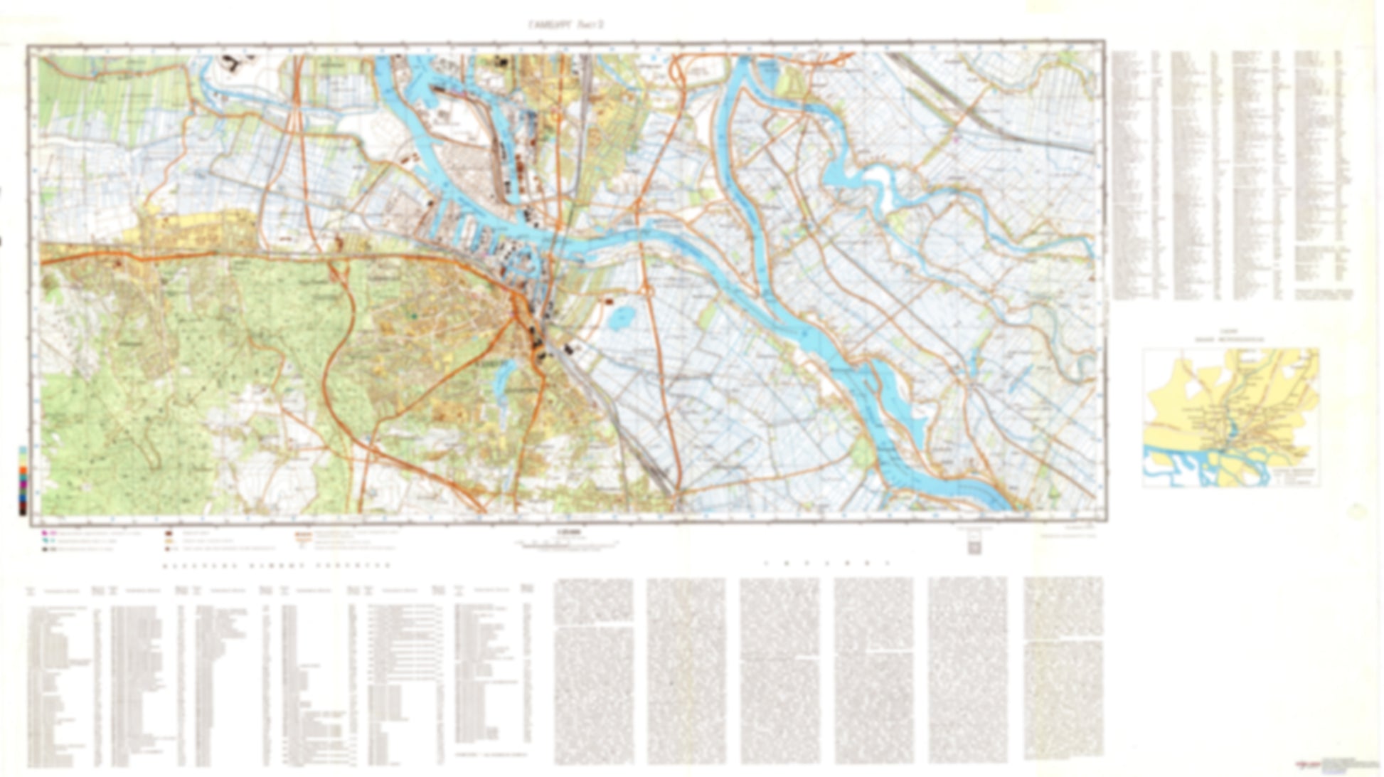 Hamburg 2 (Germany) - Soviet Military City Plans