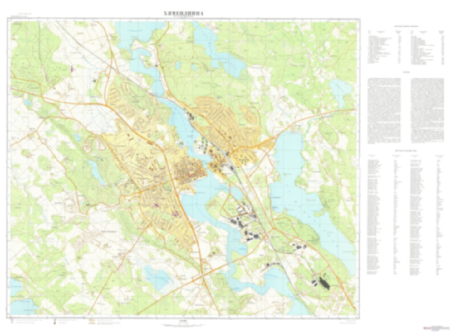 Hameenlinna (Finland) - Soviet Military City Plans