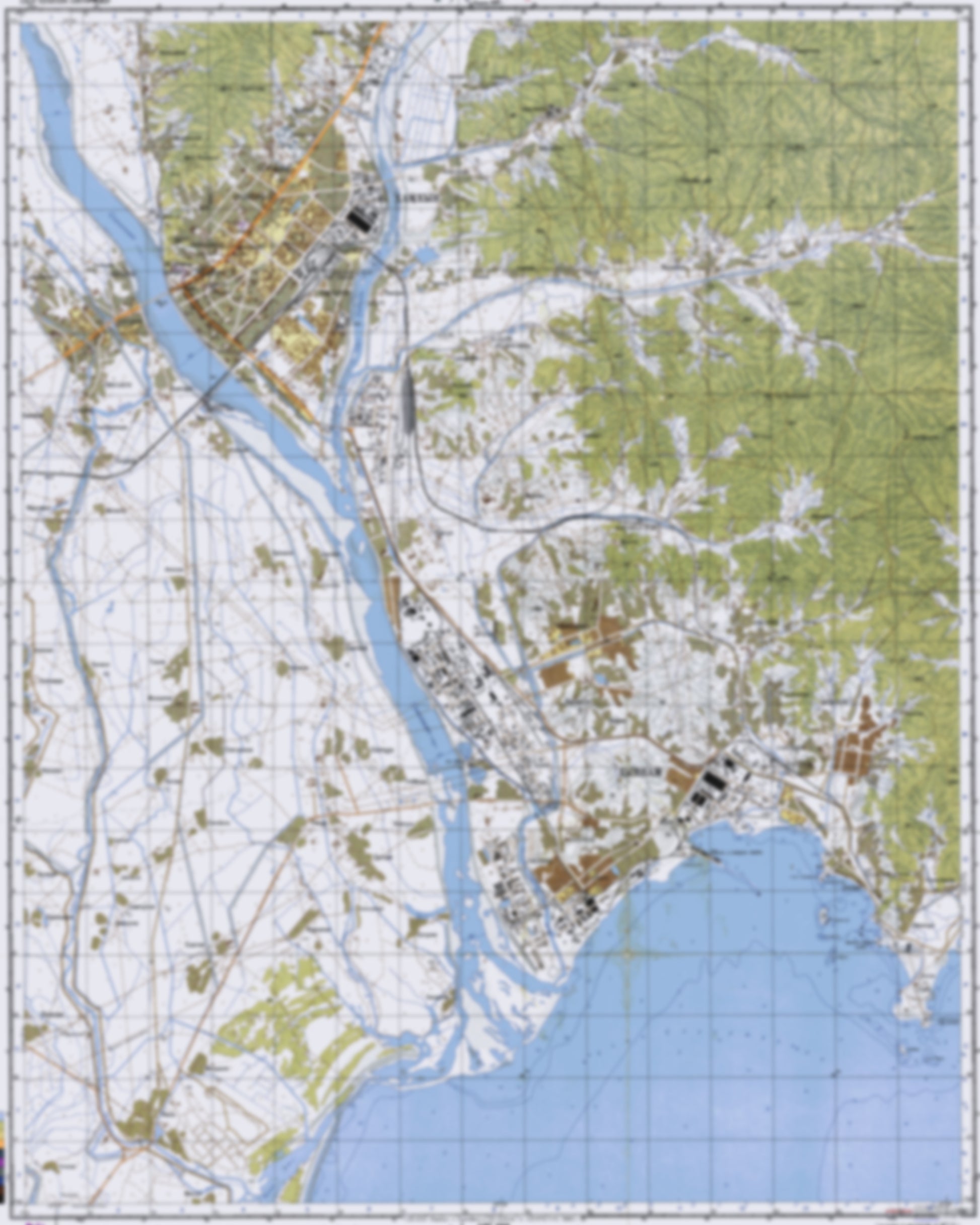 Hamhung (North Korea) - Soviet Military City Plans