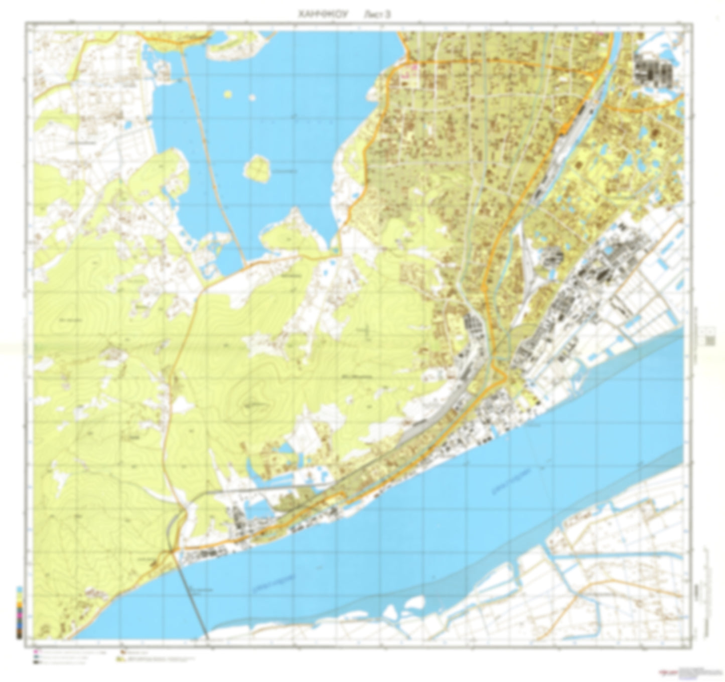 Hangzhou 3 (China) - Soviet Military City Plans