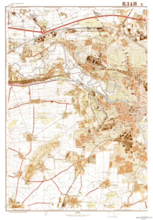 Hannover 1 (Germany) - Soviet Military City Plans