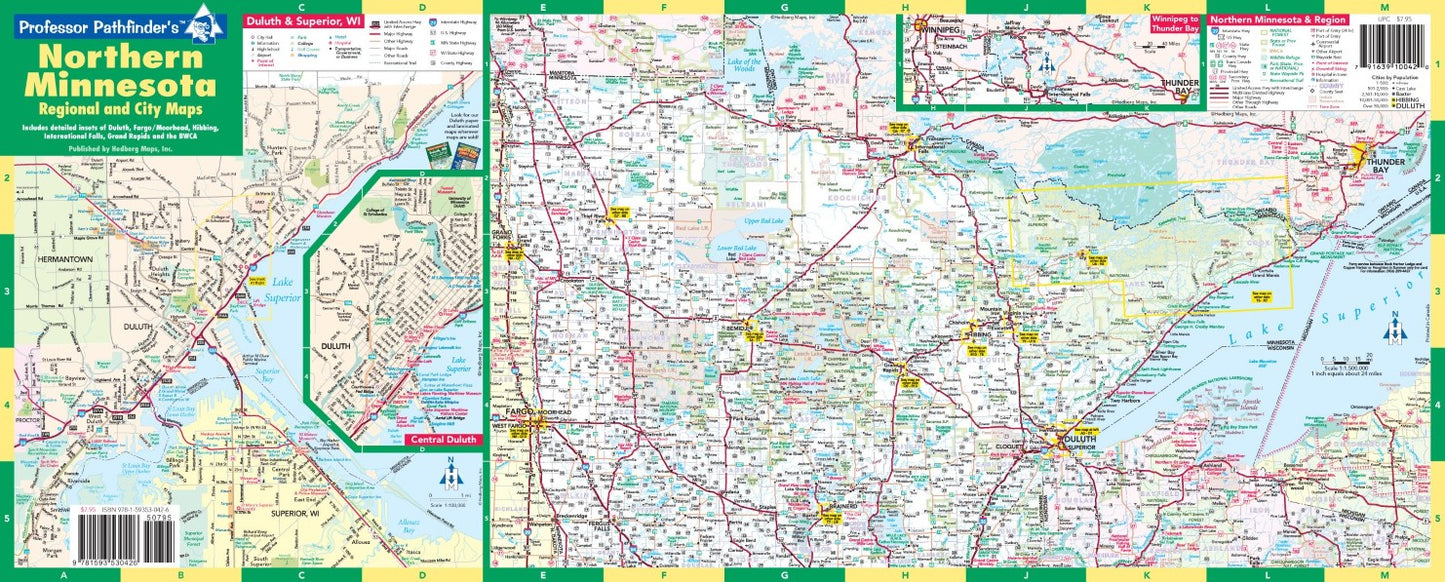 Northern Minnesota : regional and city maps